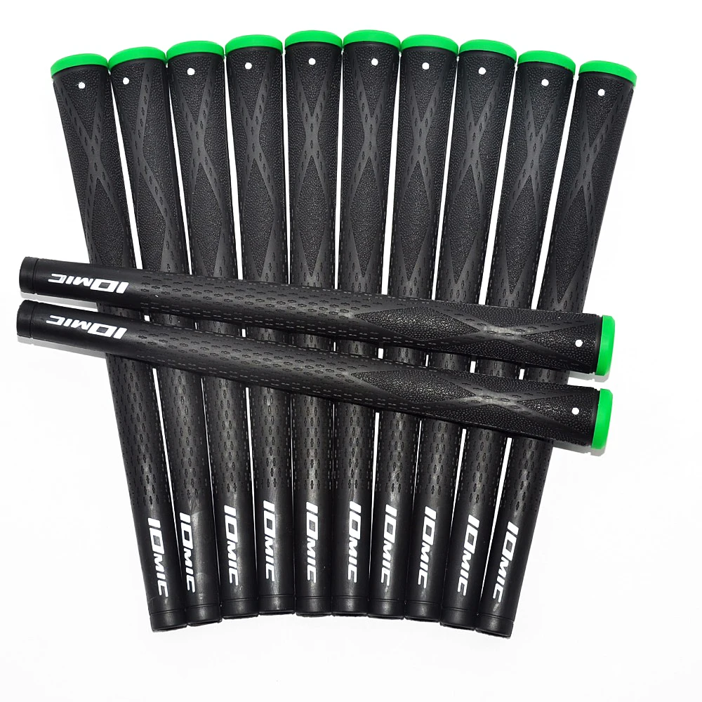 New 10pcs/lot IOMIC negative ion ingredient golf grip colorful grip wear-resistant