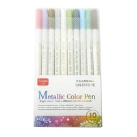 10 colors markers for drawing art supplies marker pens school stationery multifunction drawing marker diy graffiti pen album pen
