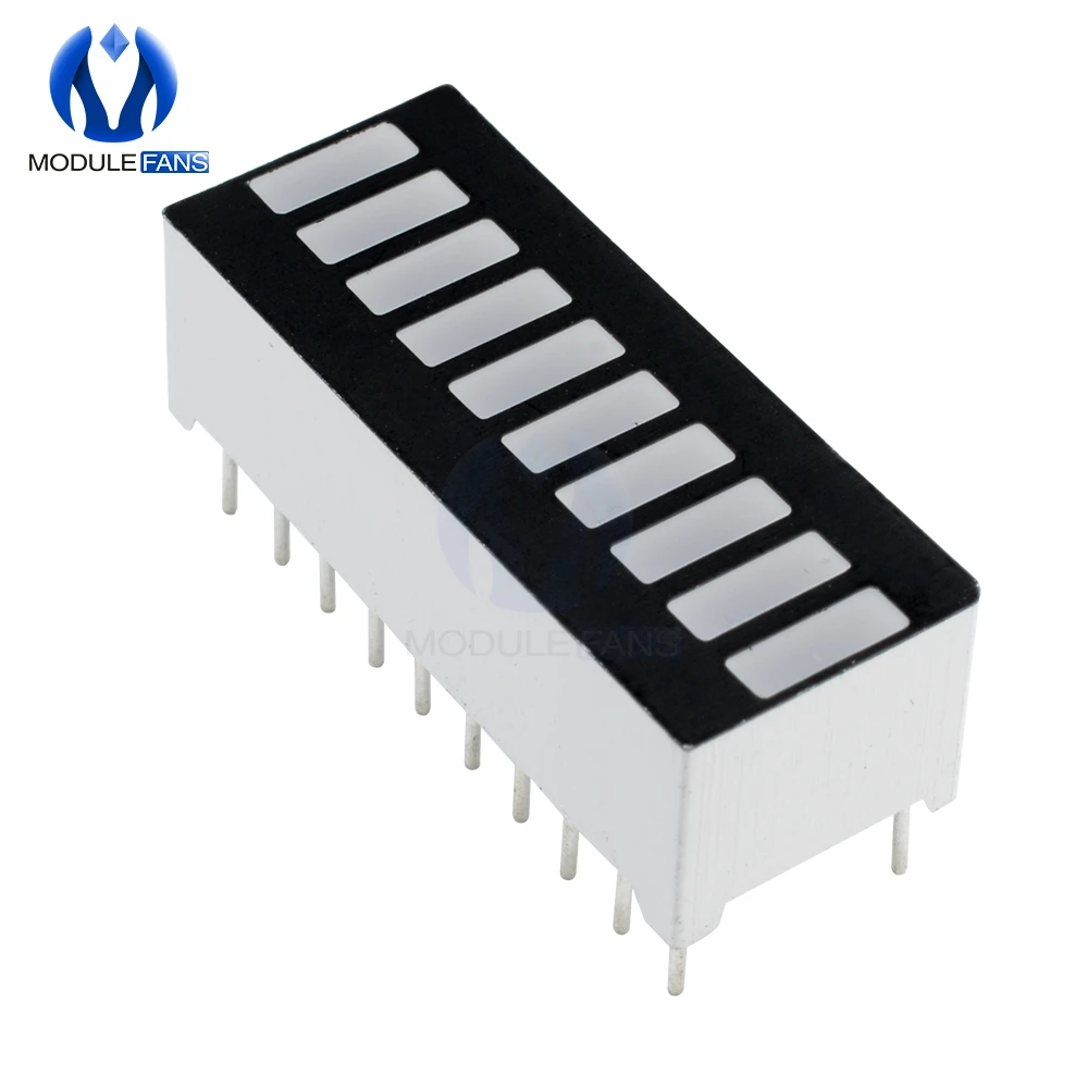 2 шт. светодиодные 10-сегментные гистограммы несколько цветов | Электронные