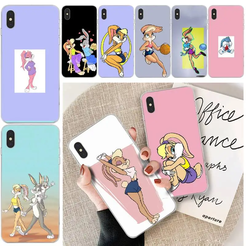 Мягкий силиконовый чехол для телефона bylove lola bunny из ТПУ iphone 6 6s plus 7 8 X XS XR MAX 11 pro Pro