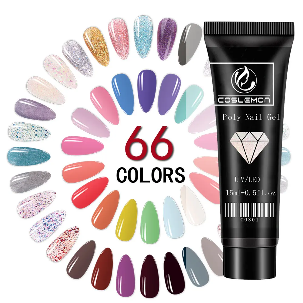 

Полигель COSLEMON для наращивания ногтей, акригель для нейл-арта, гибридный лак для ногтей, 15 мл