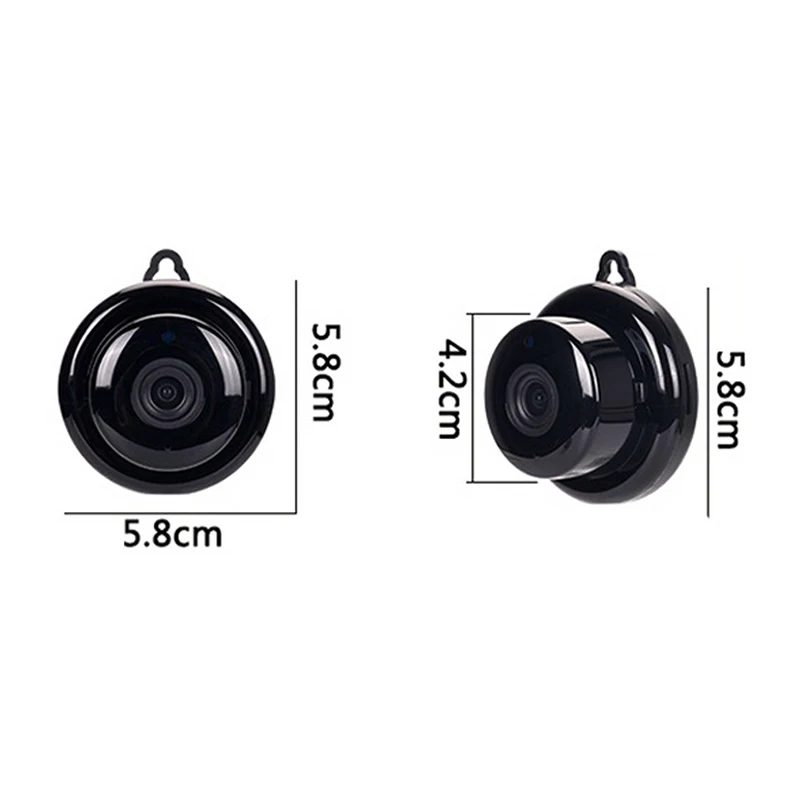 Мини беспроводной высокой четкости WiFi камера удаленного наблюдения рекордер JR