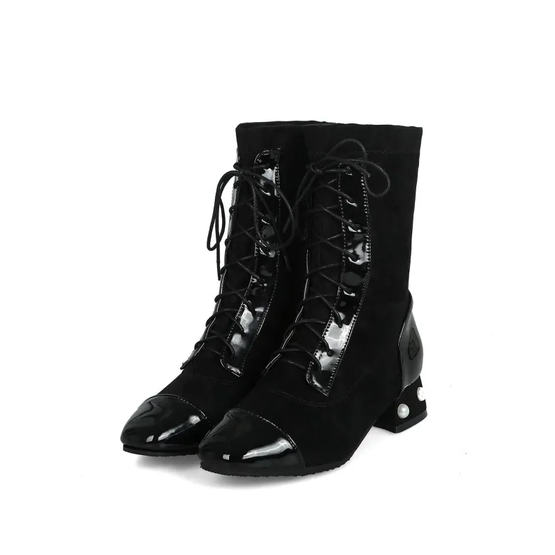 Большой размер европейцев и американцев с гвоздями жемчуга ивы короткие