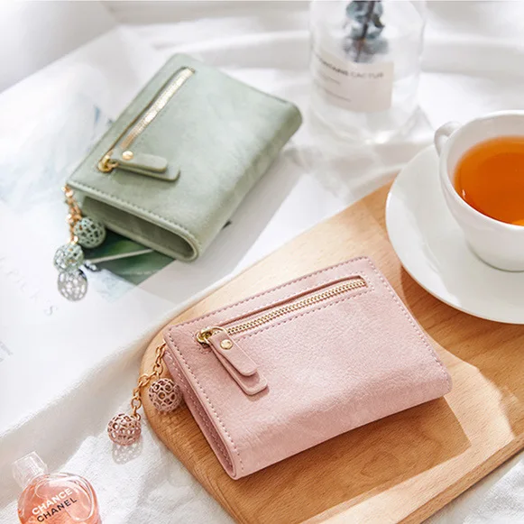 

2019 new wallet female student small fresh multifunctional small wallet wallet