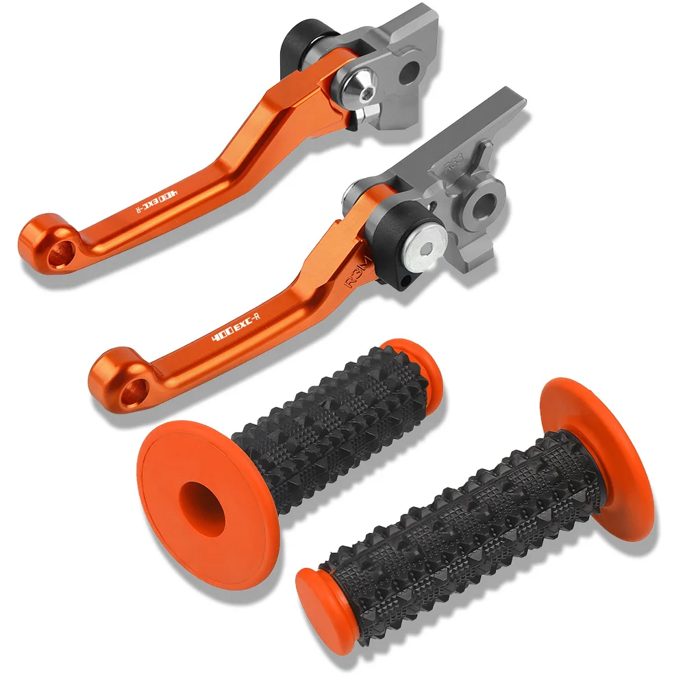 

Motocross Non-slip Hand Grips Handlebar and Dirt Bike Brake Clutch Levers FOR 400EXCR 400 EXC-R 2003 2004 2005 2006 2007