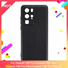 Чехол-накладка для Huawei P40 Pro, P40 Plus, P40 Pro Plus, P40 Pro Plus, 5G, матовый, мягкий, ТПУ, тонкий, противоударный