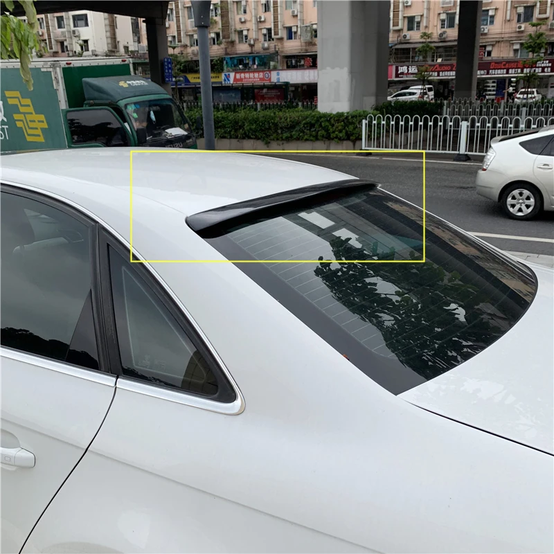 For Audi A4 Roof spoiler 2012-2015 A4L roof Spoiler ABS Material Car Rear Wing Primer Color | Автомобили и мотоциклы