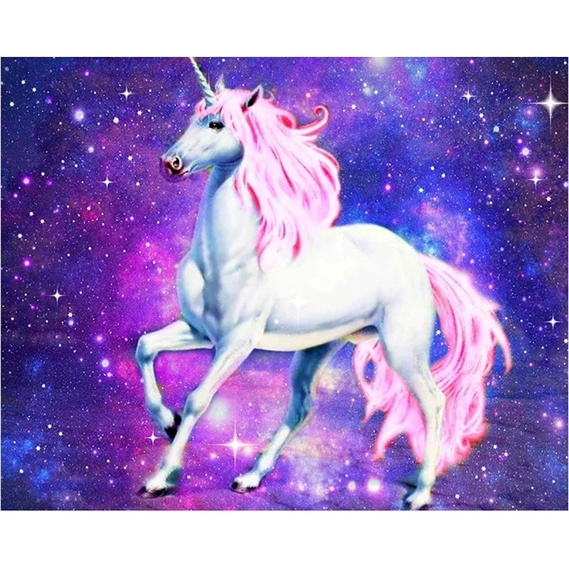 

5D DIY Full Square Round Resin Diamond Painting Unicorn Cross Stitch Embroidery Mosaic New Arrival Fall Wall Home Decor