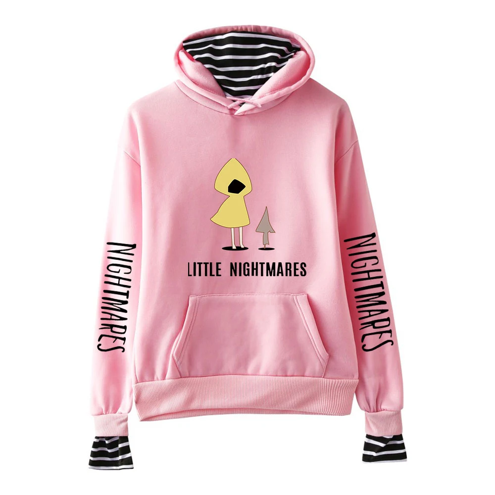 

2021 Little Nightmares Hoodie Female Fake Two-piece Unisex Hoodie Long Sleeve Sweatshirt Harajuku Streetwear Fashion Clothing