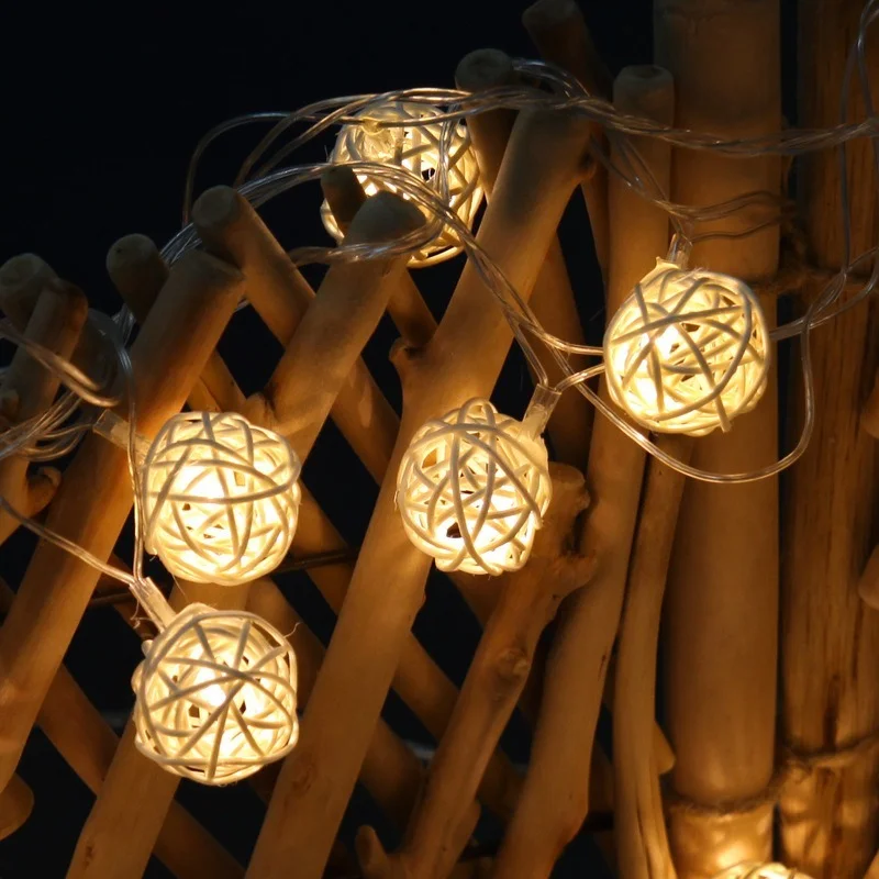 

New Year Decoration 2022 LED Light Sepak Takraw Outdoor Christmas Light String Light Christmas Decoration Noel Navidad