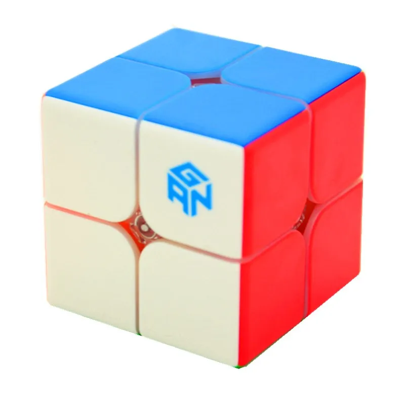 GAN 249 V2 V2Magnetic 2x2x2 многоцветный магический куб без наклеек для соревнований