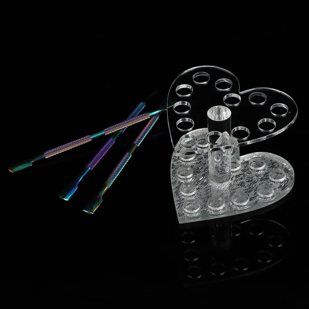 Профессиональный держатель для акриловых гелевых кистей с 12 отверстиями круглая