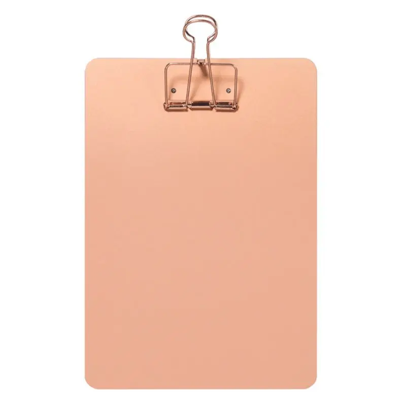 

Metal Clipboard Writing Pad File Folders Document Holder School Stationery Gifts