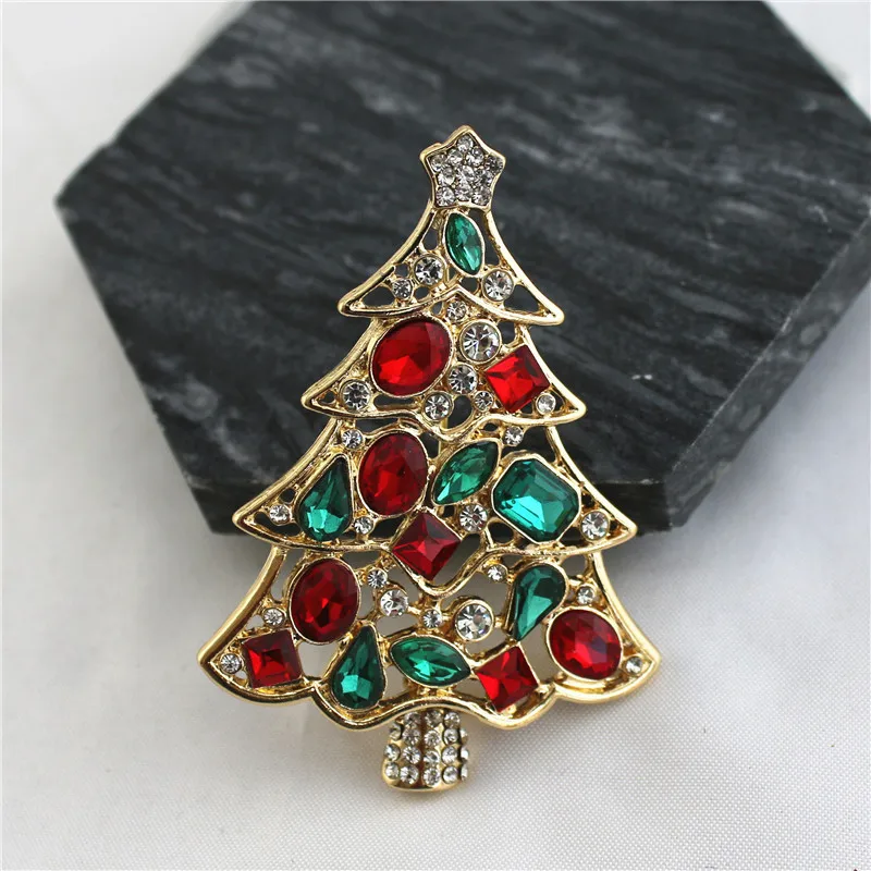 2021 Рождественский подарок на заказ новая брошь рождественскую елку