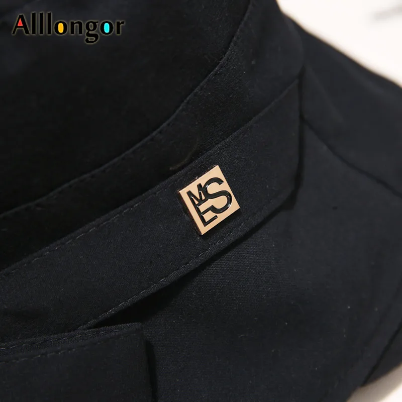 Panama 2021 Summer Black Bow Bucket Hat Women Fashion Korea Bob Cotton gorro pescador mujer Sun Fishing Cap Chapeu Pescador | Аксессуары