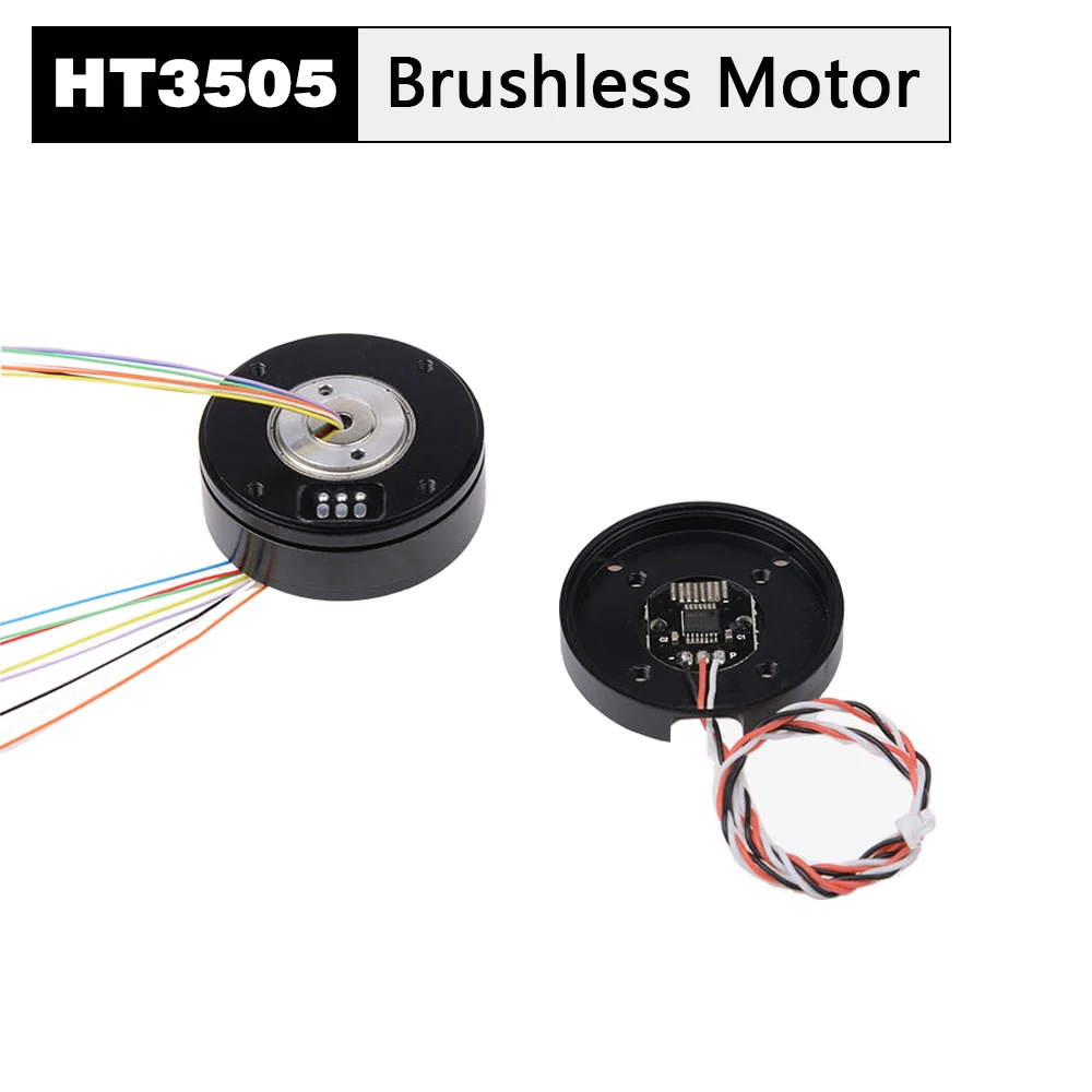 HT3505 PTZ Brushless Gimbal Motor w AS5048A / AS5600 Encoder 360 Degree Rotation Motor  for DIY Gopro/SJ Camera Parts