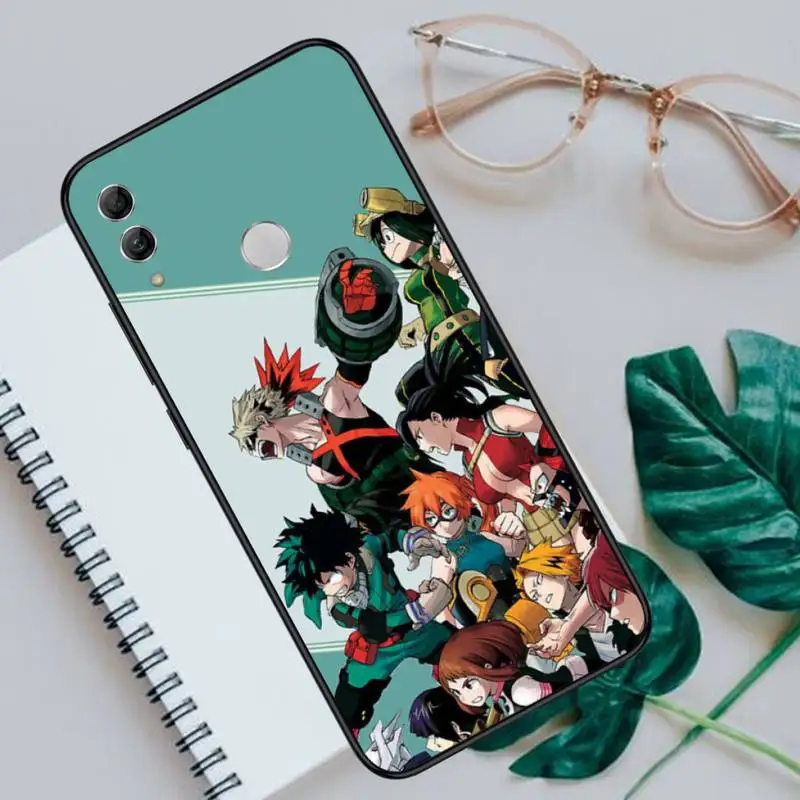 

Anime My Hero Academia Phone Case For Huawei Honor view 7a5.45inch 7c5.7inch 8x 8a 8c 9 9x 10 20 10i 20i lite pro