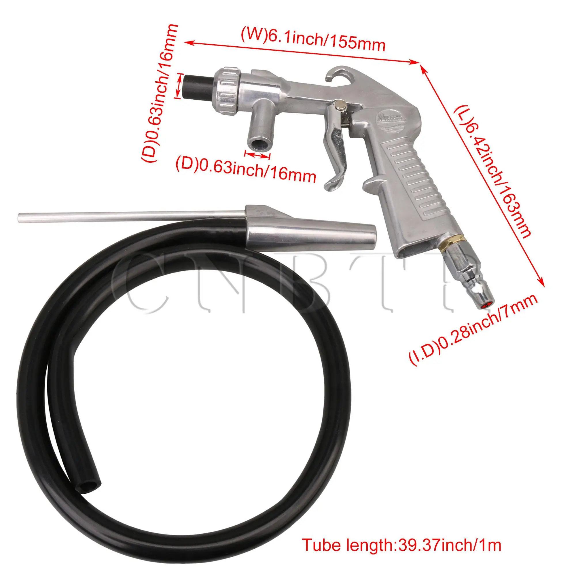 

CNBTR Industrial Metal And Ceramics Air Sandblasting Sand Blasting Nozzle Tool