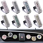 Квадратный аромадиффузор ожерелье медальон Подвеска для ароматерапии диффузор эфирных масел автомобильный освежитель воздуха автомобильный парфюмерный диффузор клипса