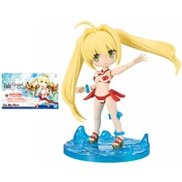 bandai fate figure fgo caster nero claudius swimsuit movable anime figure genuine model action toy figure toys for children