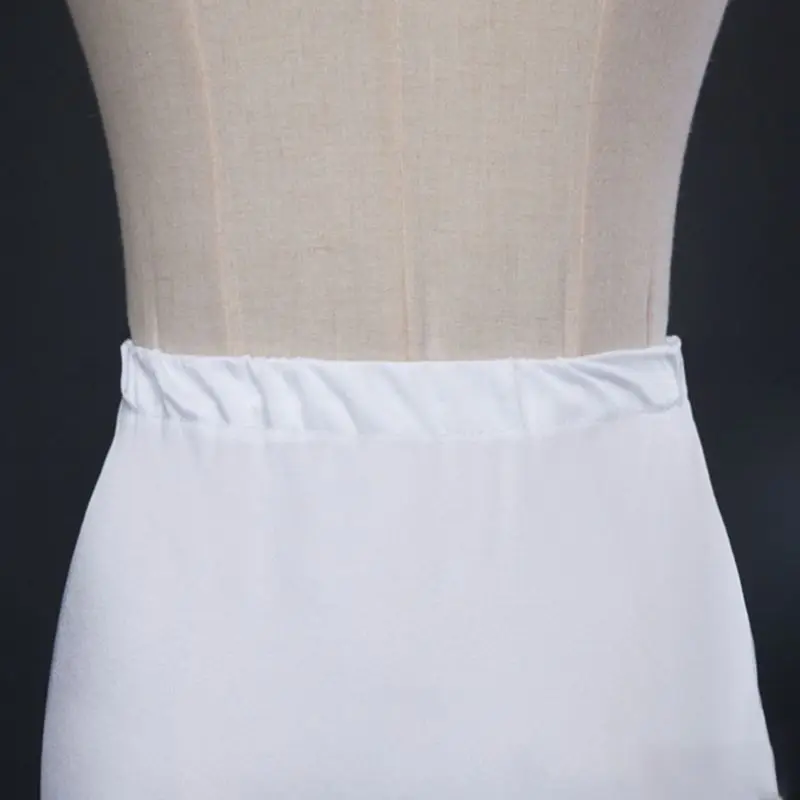 

Wedding Dress Fishtail Skirt Support Petticoat Bride Women Prom Bag Hip Slip Skirts Liner Long Style