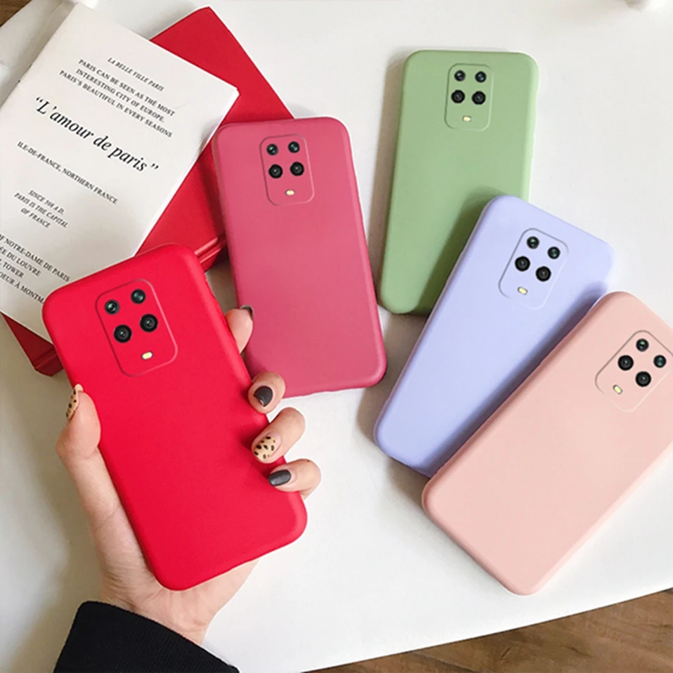 Противоударный чехол для Xiaomi Redmi Note 10Pro Max 9 Pro 10 силикон | Мобильные телефоны и