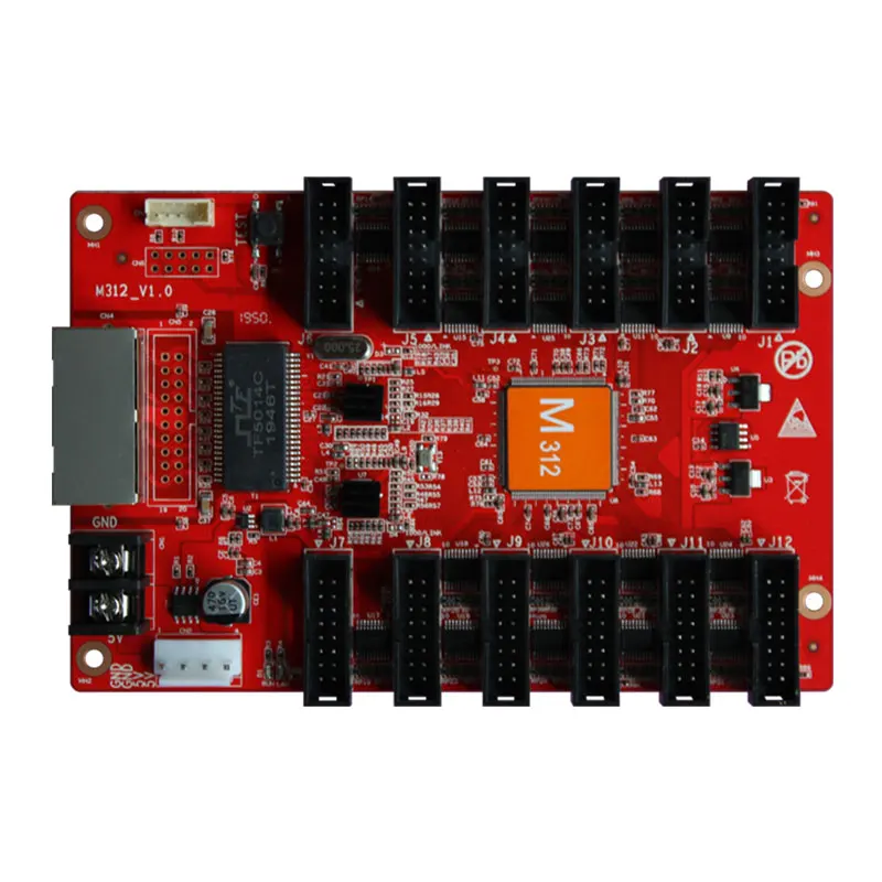 Высокого качества светодиодный пиксель контроллер AMS M312 принимающая карта для