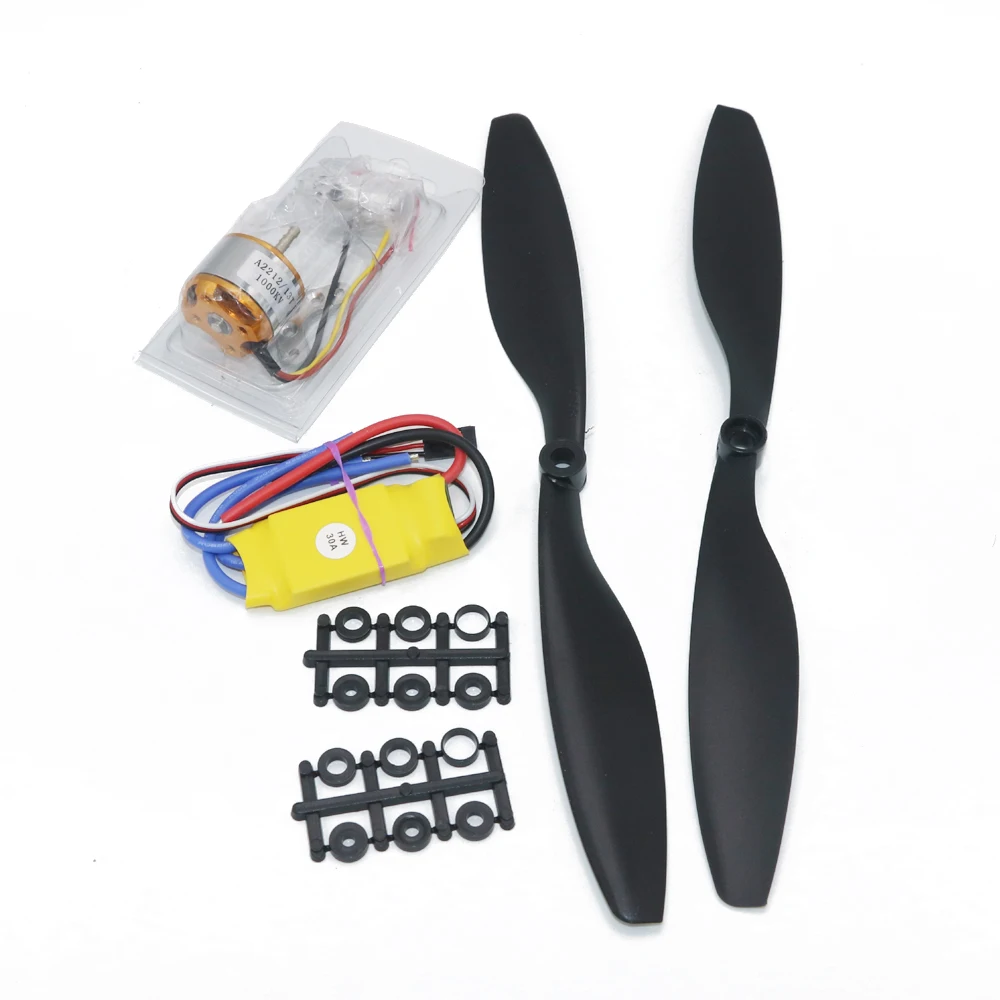 XXD A2212 1000KV бесщеточный двигатель + 30A ESC и 1045 пропеллер (1 пара) для F450 F550