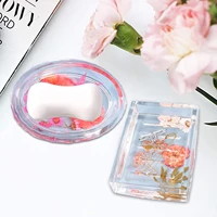 soap dish resin silicone molds jewelry tray epoxy resin casting mould for diy ring dish holders soap storage box home decoration