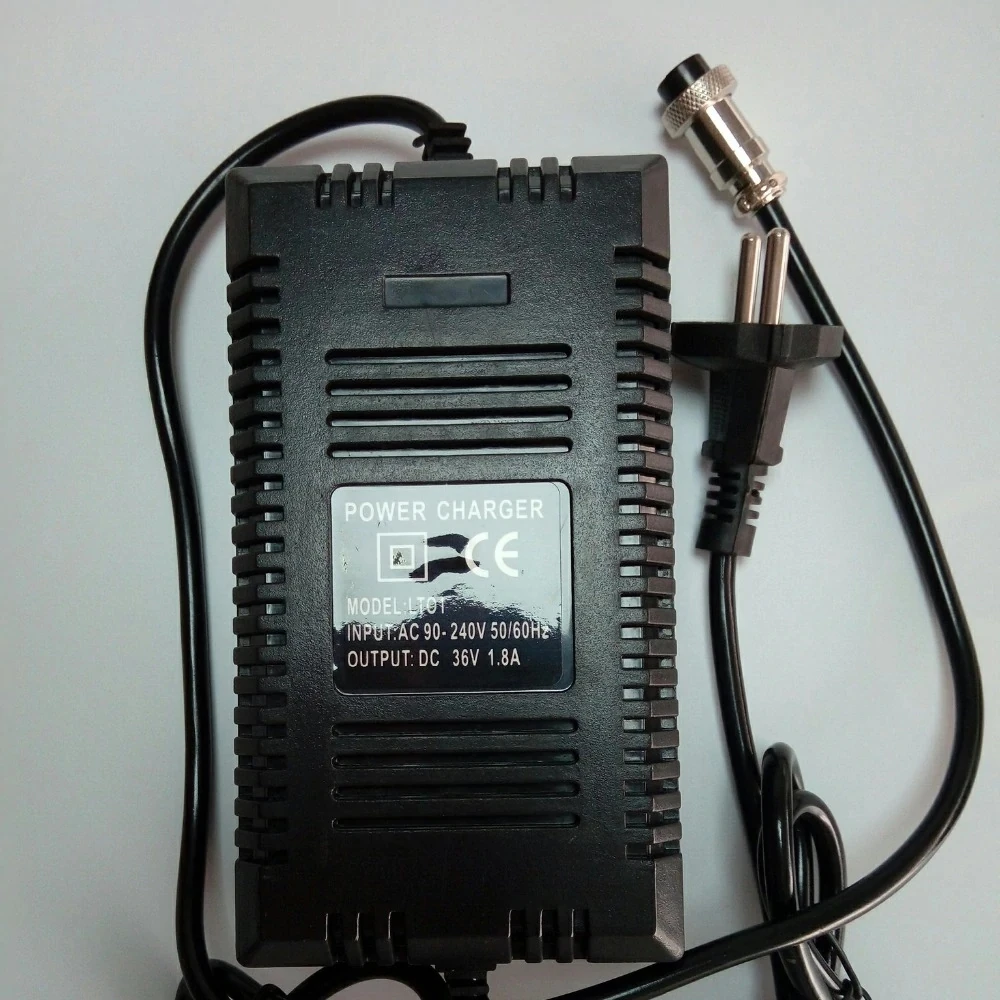 Стандарт ЕС 36V 2A электрический скутер зарядного устройства 3 Pin XLR розетка гель