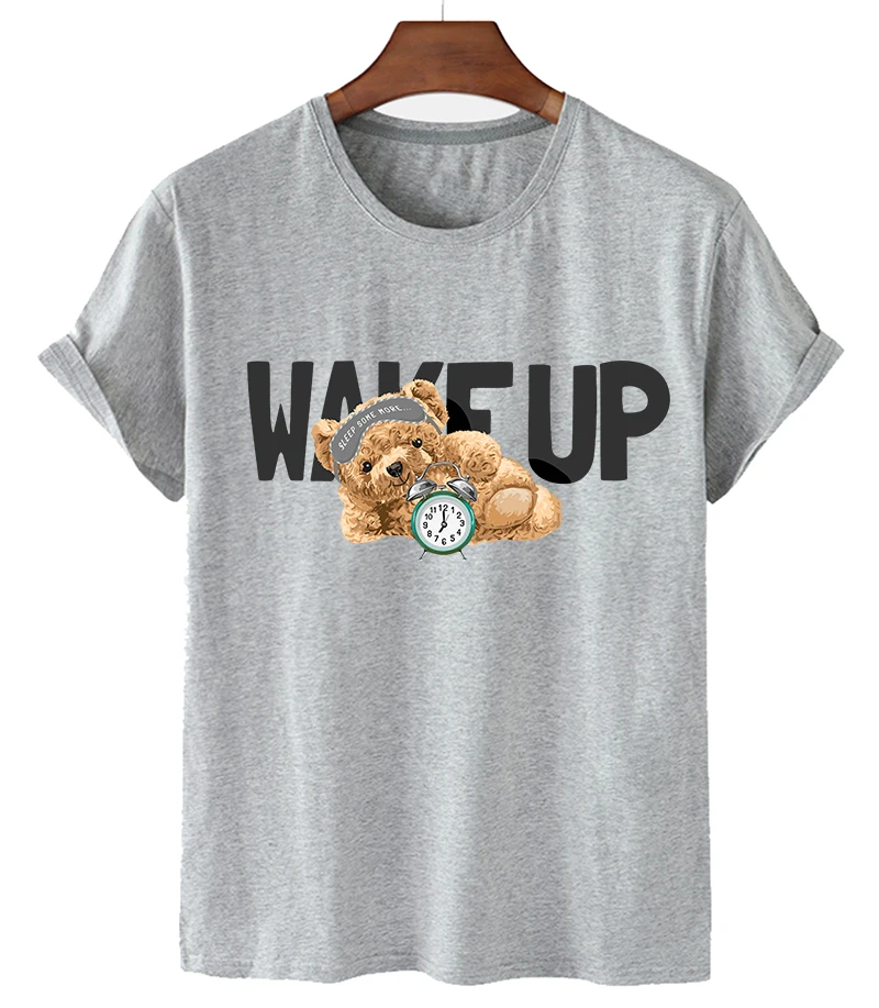 Футболка женская с забавным графическим принтом модный белый хлопковый топ в