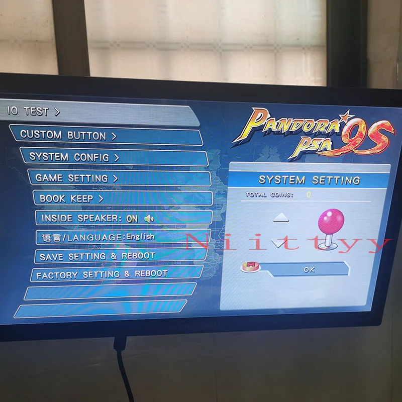 

New Pandora's 9S 4260 In 1 with 16Pcs 3D Game Board Arcade Consloe Machine DIY Kit Mexico Happ Style Joystick Push Buttons Power