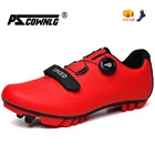 Мужская велосипедная обувь из углеродного волокна, дышащая, для триатлона, горного велосипеда, мужская спортивная, Шоссейная, гоночная, Snaeker, с застежкой