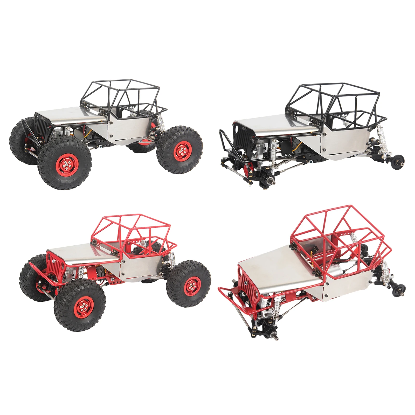 

1/16 RC Car Frame RC Car Crawler 4WD Truck Kit RC Car Replacements Parts