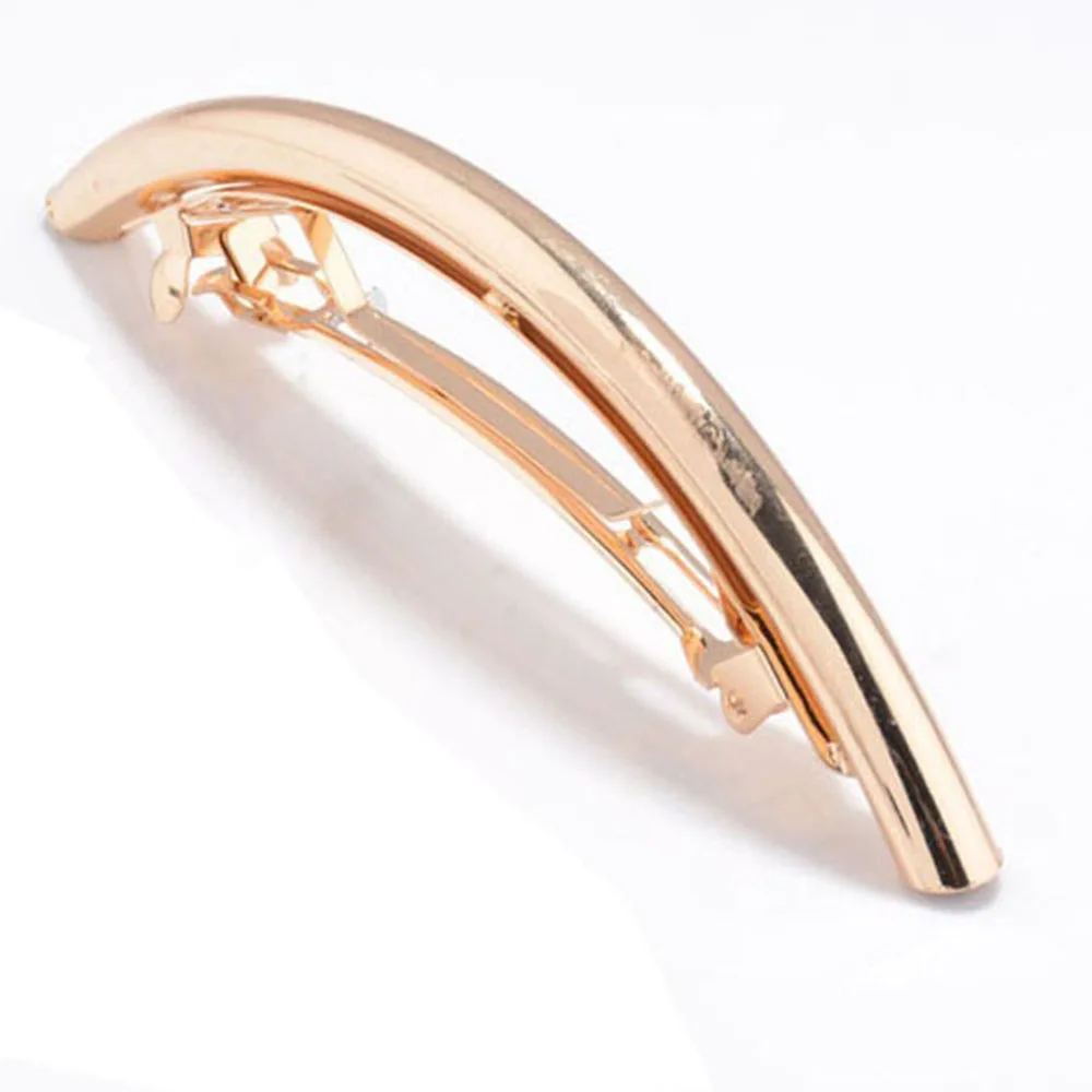 Горячая Распродажа крутые длинные женские зажимы для волос металлическая