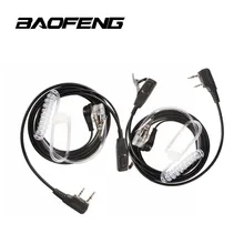 2 шт Универсальные Baofeng Walkie Talkie Earpiec двухсторонняя Ham Радио Earwear