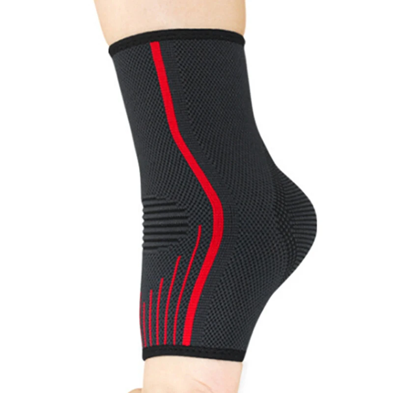 

1 Piece Ankle Protect Support Sport Outdoor Gym Basketball Badminton Anti Sprained Ankles Brace Warm Nursing Care Black Orange