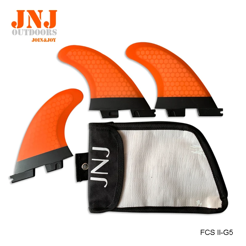 Плавники для доски серфинга размера G5 сделанные из стекловолокна с Сотами и