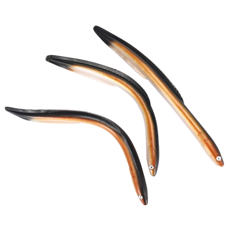 

Bionic Single Tail Soft Fish Sea Fishing Fake Bait Soft Lures Artificial Plastic Eel Bait 59G/30Cm