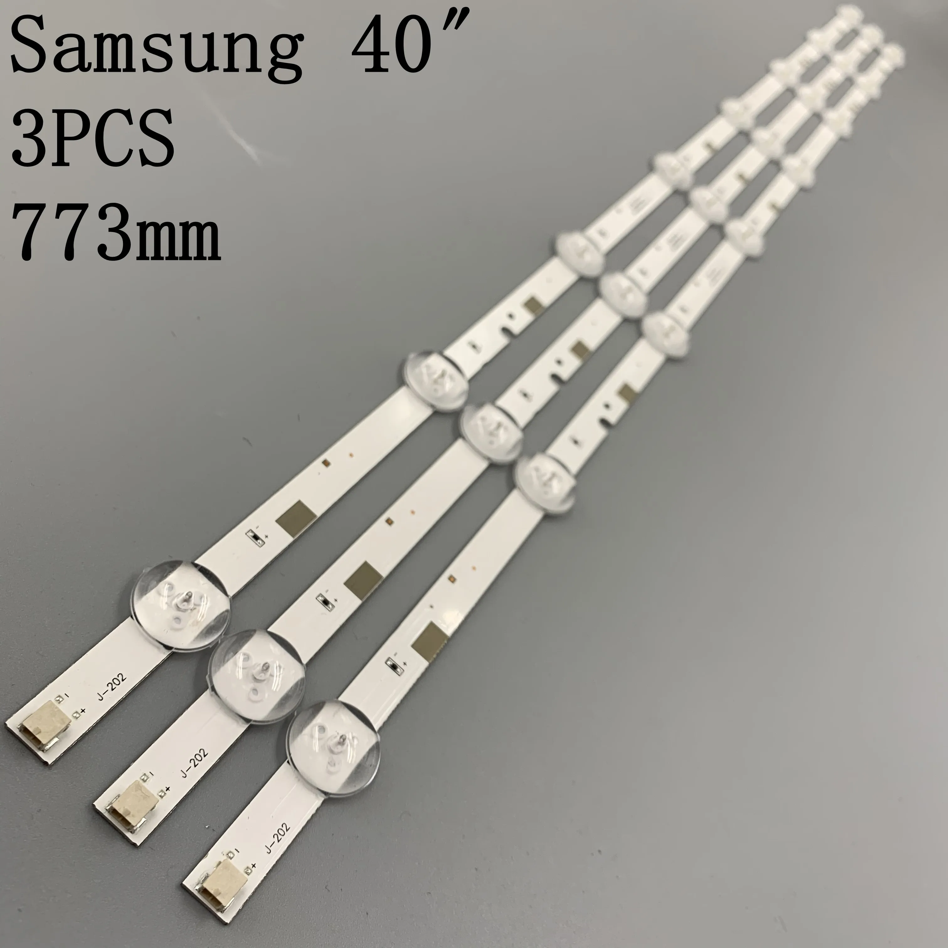 

Светодиодные ленты для подсветки Samsung, 3 шт., 8 светодиодов, 774 мм