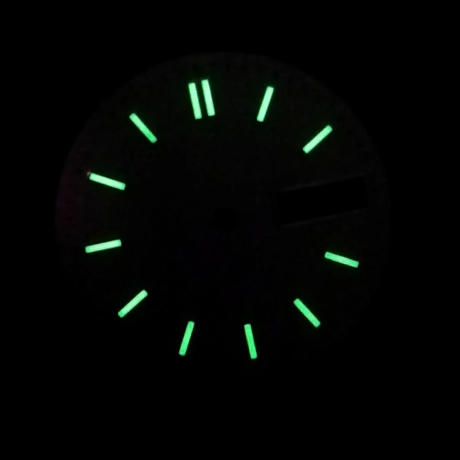 Watch accessories luminous dial diameter 29mm suitable for Japanese NH36 movement substitute  dial men's automatic watch