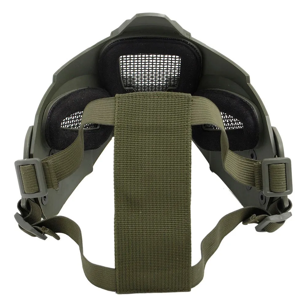 Тактическая Маска для пейнтбола с железным воином Балаклава велосипедная маска