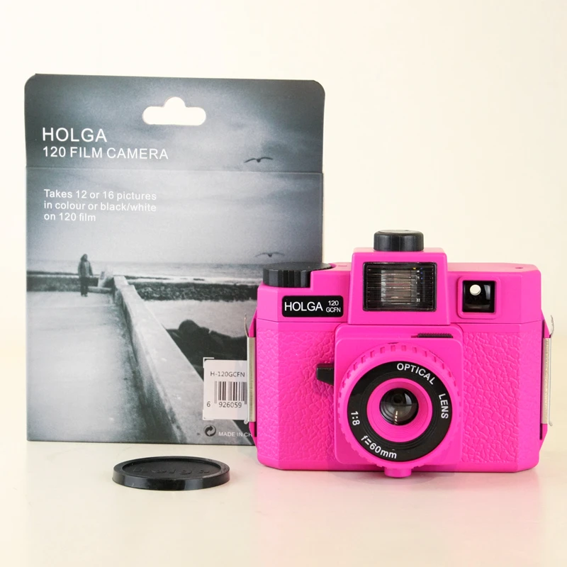 Holga 120 GCFN розовая пленка среднего формата объектив для камеры Lomo бренд