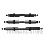 Задний мост из черного металла без привода для 114 RC гусеничного прицепа Tamiya 110 детали для обновления радиоуправляемого автомобиля, 1 шт.