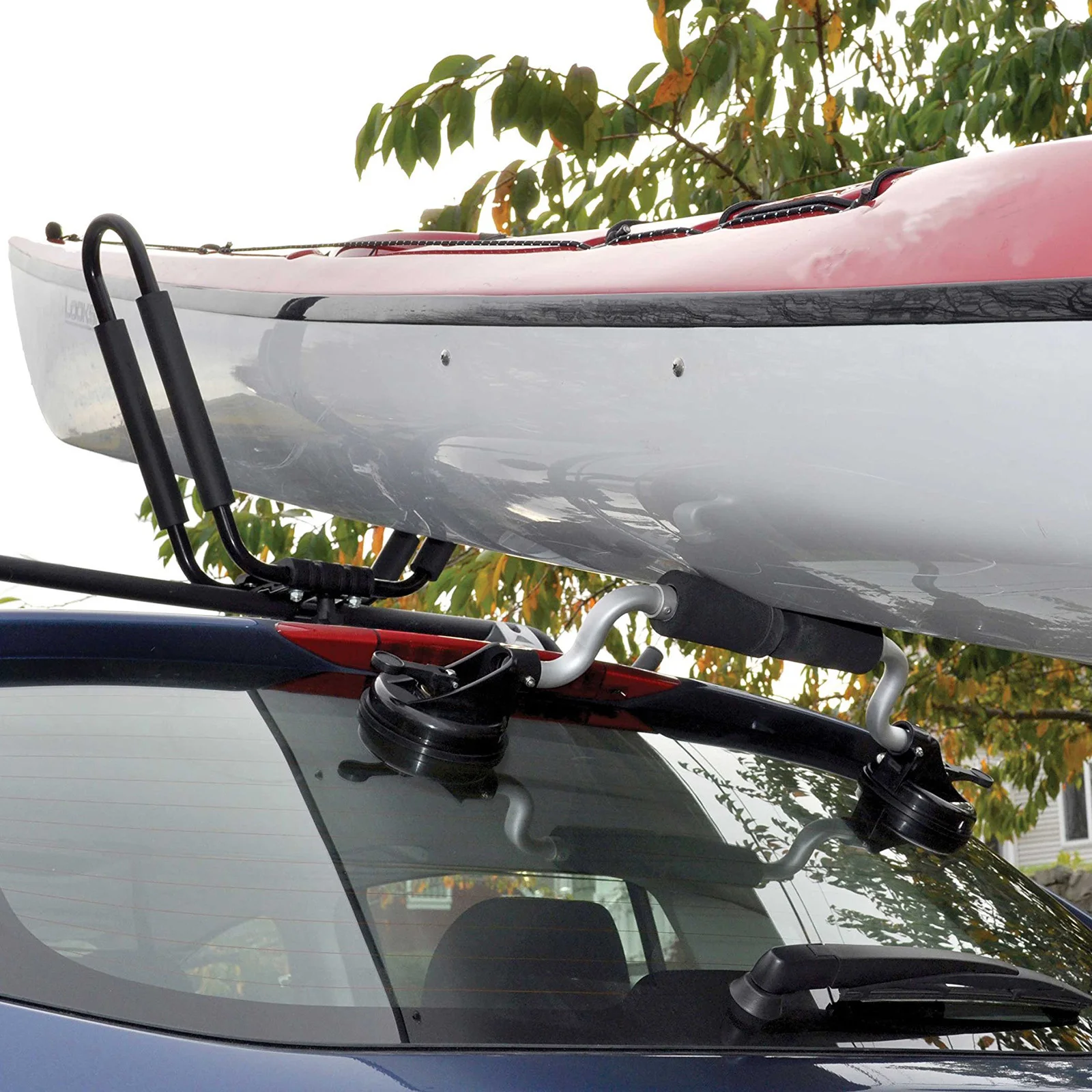 Roller Bracket Paddleboard Car Roof Rack Suction Cup Mount Holder