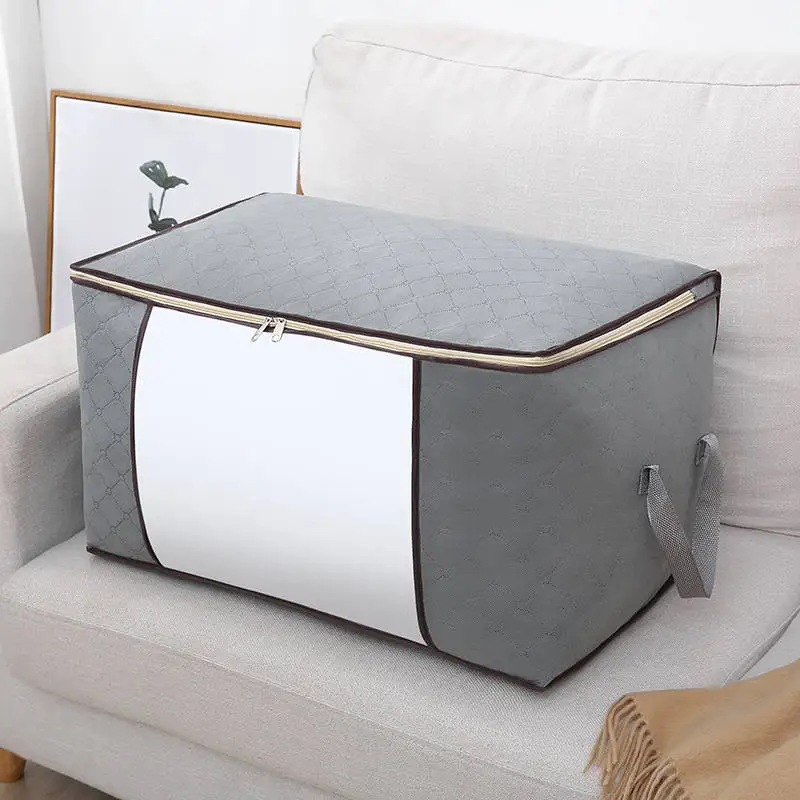 Waterproof Thick Quilt Storage Bag Large Capacity Clothing Storage Box Moving Luggage Packing Bag