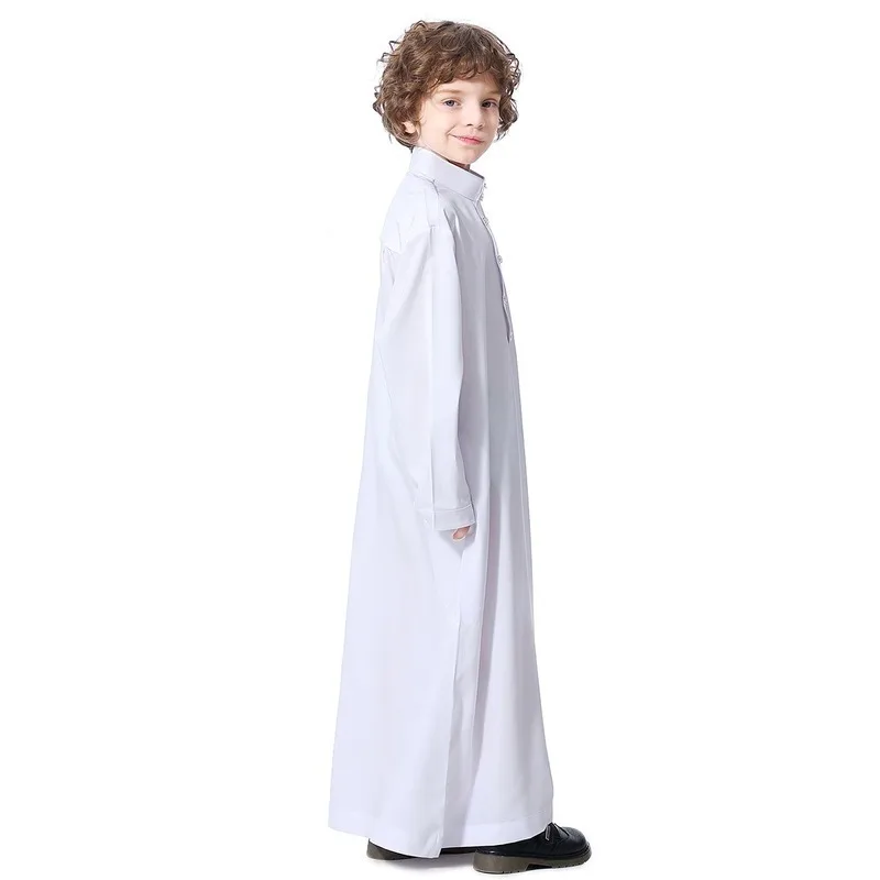 2023  newnew arrival autumn fashion muslim children plus size Jubba Thobe S-3XL