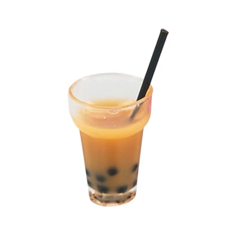 1 комплект Мини Миниатюрный стакан игрушка жемчужный молочный чай еда играть