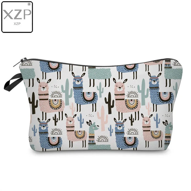 Новая Водонепроницаемая косметичка XZP с мультипликационным принтом альпака