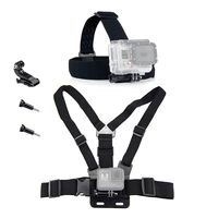 xxx for gopro 9 8 7 6 5 4 adjustable body harness chest belt accessories mount headband head worn for sjcam for xiaomi